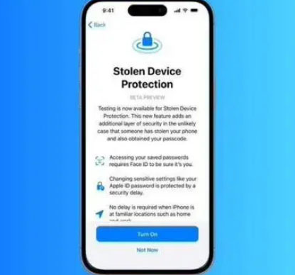 宜秀苹果授权维修店分享被盗设备保护功能开启方法 