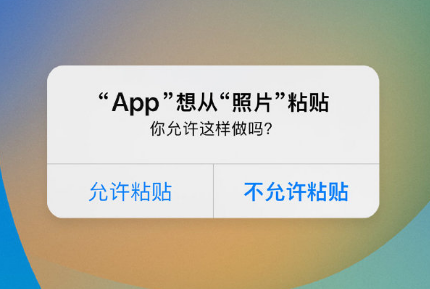 宜秀苹果手机维修分享iPhone 复制粘贴弹窗太烦人？终于可以在 iOS 16.1 中设置关闭了 