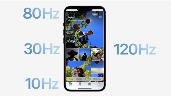宜秀苹果14维修分享iPhone 14有高刷吗 