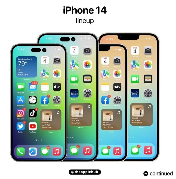 宜秀苹果14维修分享iPhone 14全家福 