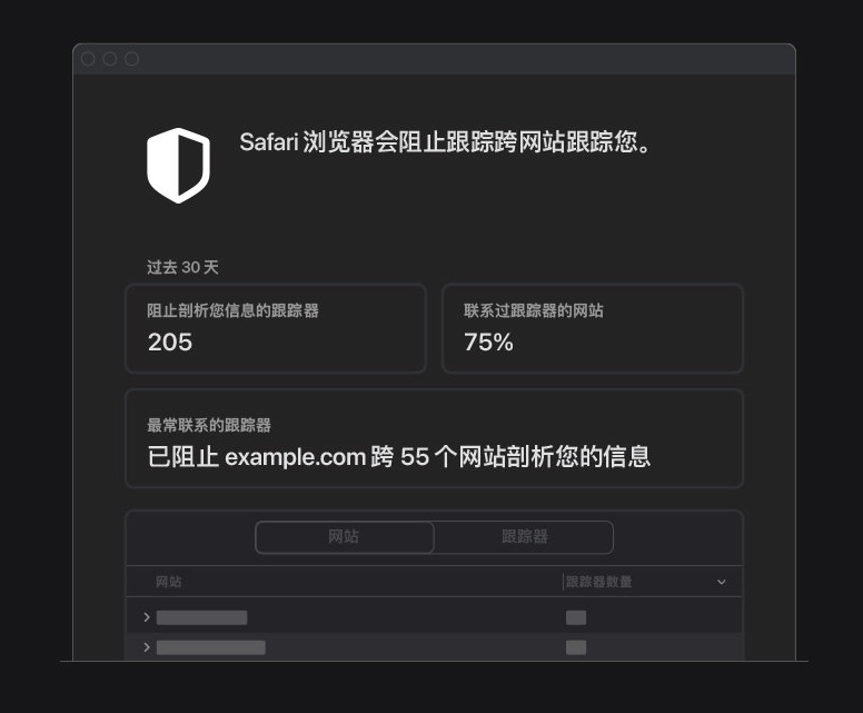 宜秀苹果手机维修分享如何在 Safari 浏览器中查看和打开隐私报告 